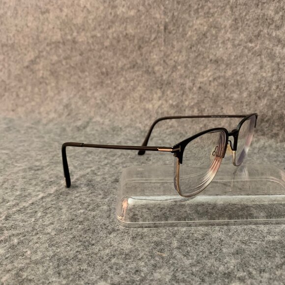 Tom Ford TF5453 Black Gold 002 Full Rim Optical/Prescription Eyeglasses Frame - Picture 6 of 14